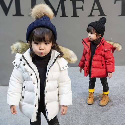 toddler winter coat with fur hood